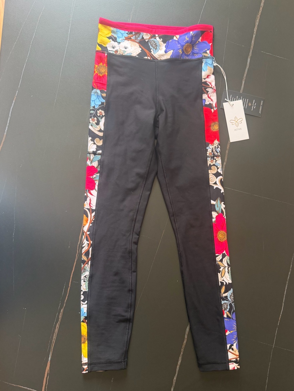 Johnny Was BEE ACTIVE LEGGING WITH POCKETS - Picture 6 of 7